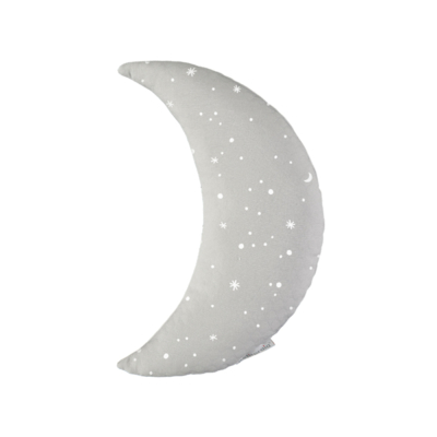 Cojín Cosmos luna gris