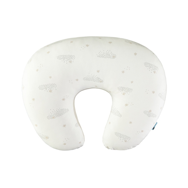 Cojín-lact-S-Starry---babyclic Cojín de lactancia pequeño Starry night blanco - Imagen 1