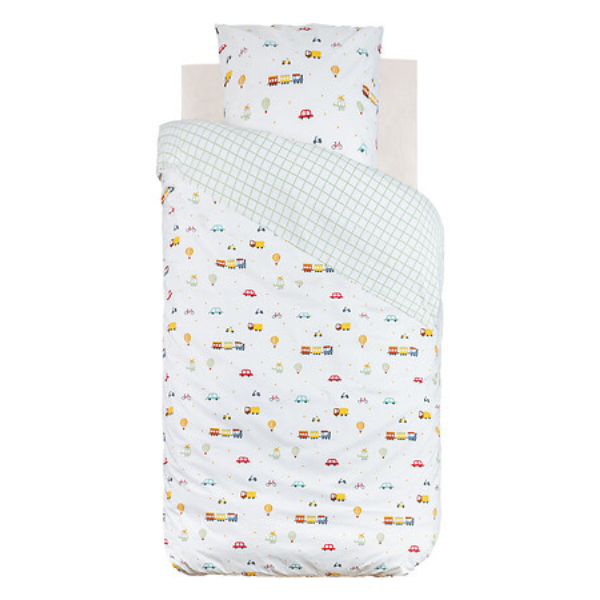 Diseño sin título (11) Funda nórdica infantil de cama coches - Imagen 1