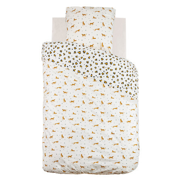 Diseño sin título (12) Funda nórdica infantil de cama Leopardo - Imagen 1