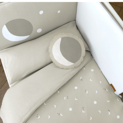 Funda nórdica+protector+relleno de 70x140cm Luna