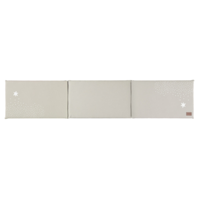 Protector para cuna  de 70cm. Starry night blanco