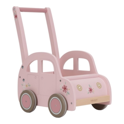 Caminador coches rosa