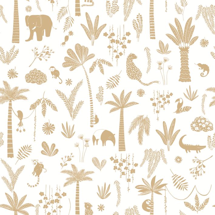 CASADECO_200762606 Papel pintado Érase una vez Poetic Jungle Camel - Imagen 1