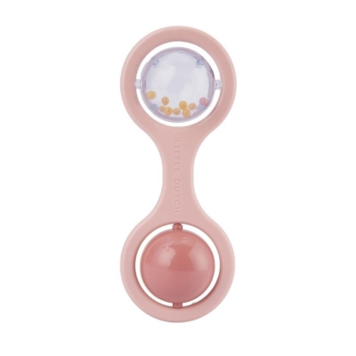Sonajero clásico rosa