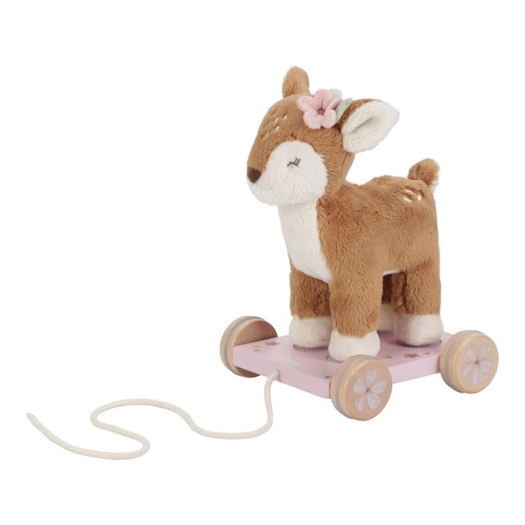 T8KY00016615 Arrastrable ciervo peluche - Imagen 1
