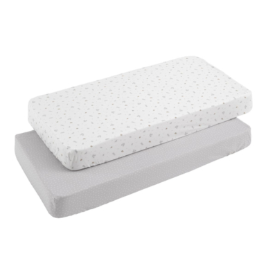 Pack de 2 bajeras para cuna Ardi gris
