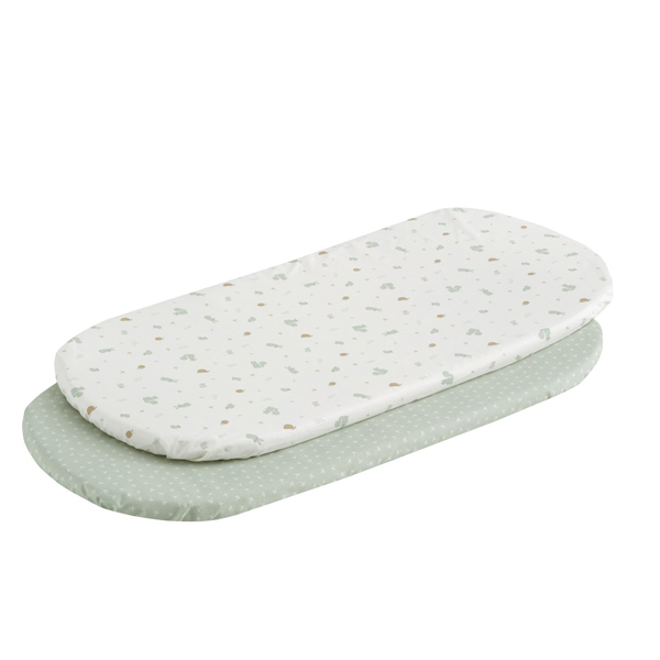 54508 Pack de 2 bajeras para capazo Ardi verde - Imagen 1