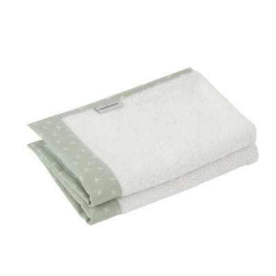 Juego de 2 toallas Ardi verde