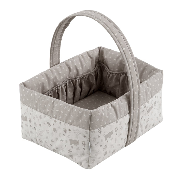 54524 Cesta botellero Abete beige - Imagen 1