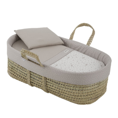 Capazo de palma Abete beige