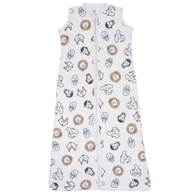Saco de dormir punto sin mangas TOG 0.3 90cm Animal Multicolor