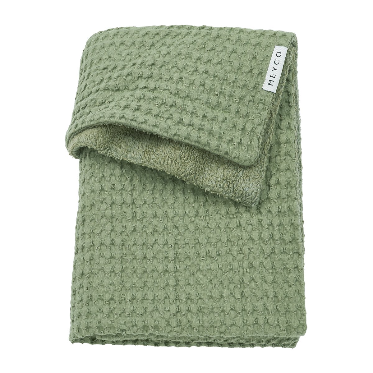 54801.jpg Manta minicuna invierno 100x75cm Olive Green - Imagen 1