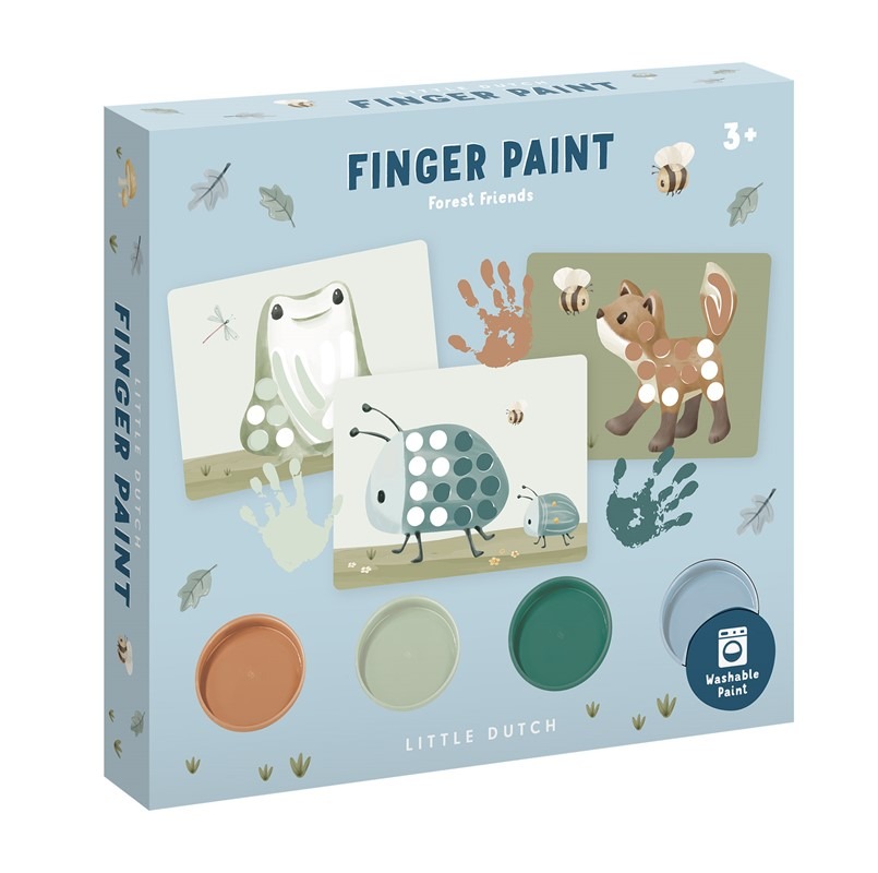 T8KY00016541-02 Set pintura dedos Forest Friends - Imagen 1