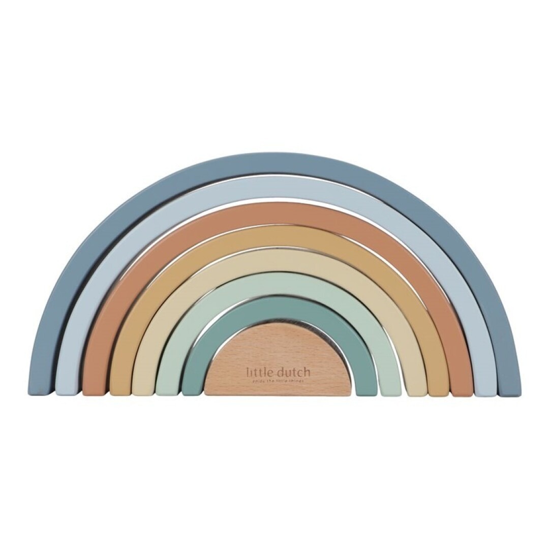 T8KY00017374 Arco iris de madera forest friends - Imagen 1