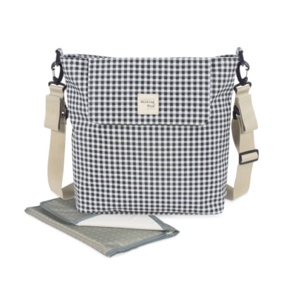 Bolso Canastilla I Love Vichy Negro
