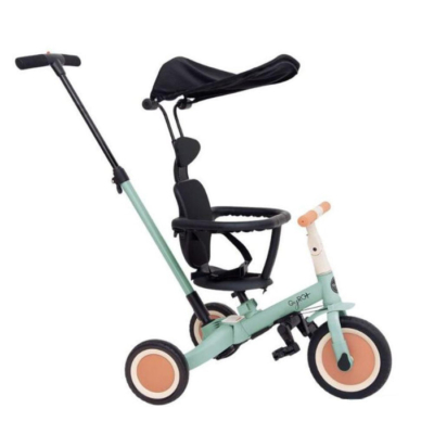 Triciclo multifunción Gyro + 5 en 1 mint