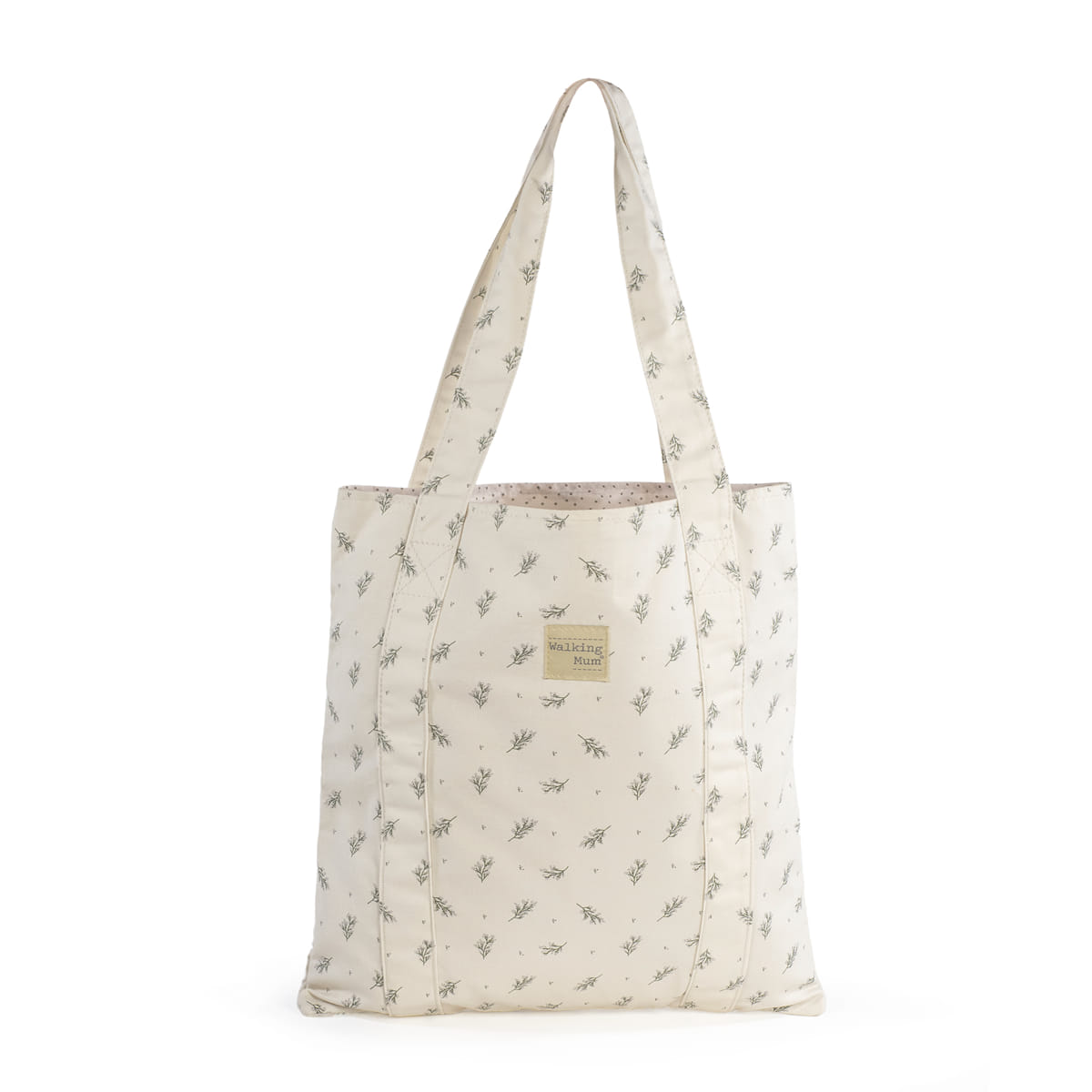1120800433_a-1 Bolsa Tote bag Mimosa Verde - Imagen 1