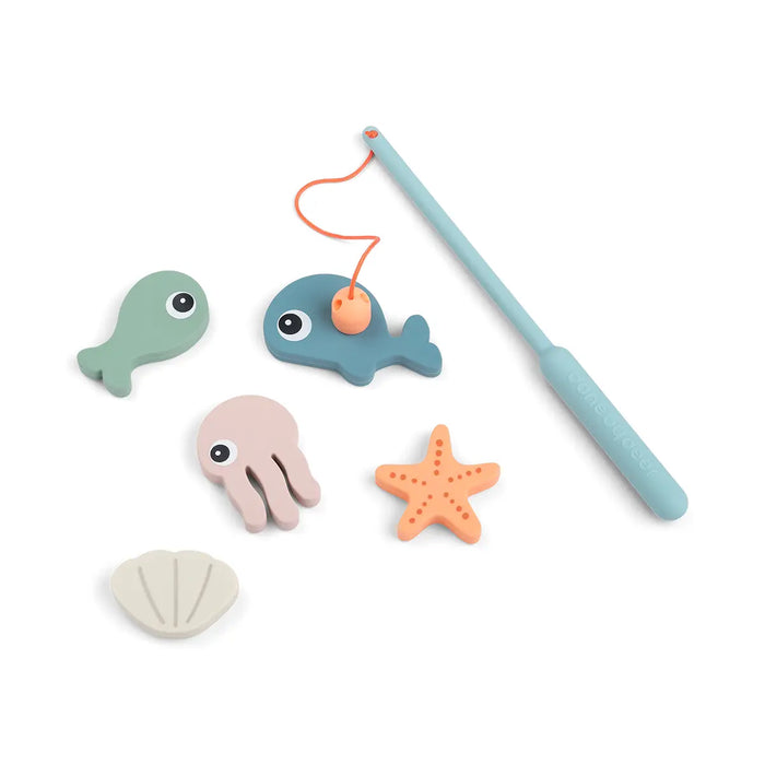 Bath-fishing-toy-Sea-friends-Colour-mix-Front-PS_624d7645-24be-4660-a951-005b852d77fb (1) Juguete para el baño - Pesca magnética - Imagen 1