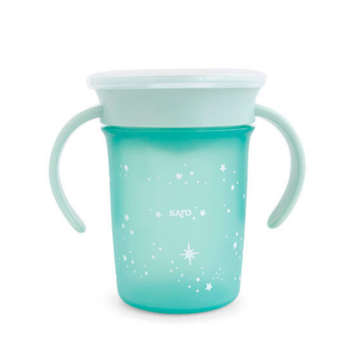Vaso 360º antigoteo “Amazing Cup”  menta