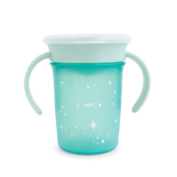Diseño sin título (9) Vaso 360º antigoteo “Amazing Cup” menta - Imagen 1