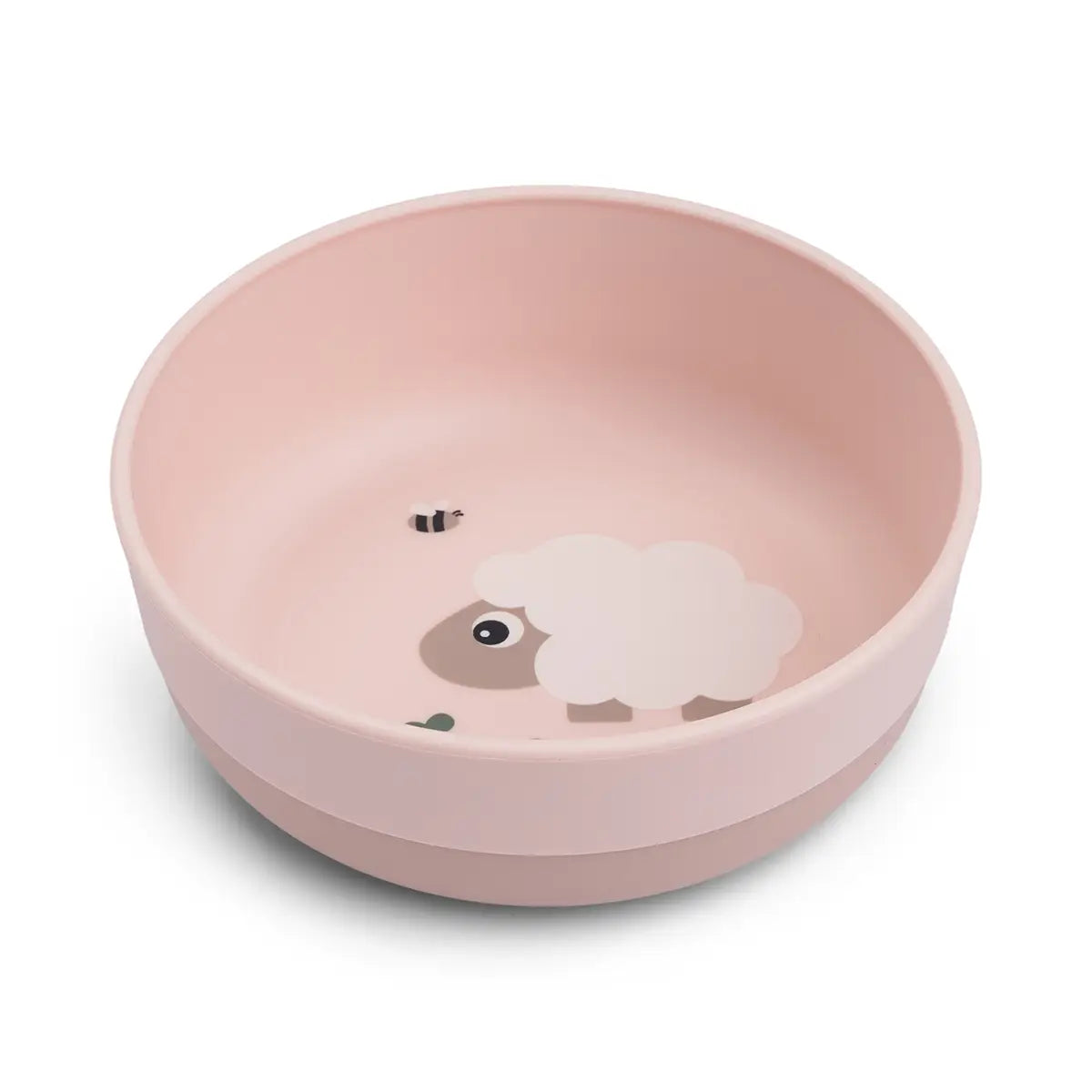 Foodie-bowl-Tiny-farm-Powder-Front-2-PS (1) Bol para niños Tiny Farm Rosa - Imagen 1