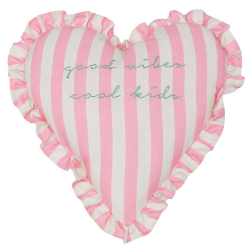 cojin-en-forma-de-corazon-rosa-love-10x40x40-cm (2) Cojín infantil con forma de corazón 38cm - Imagen 1