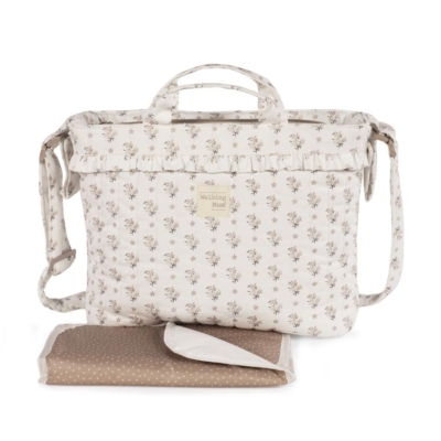 Bolso Canastilla Botton Flores