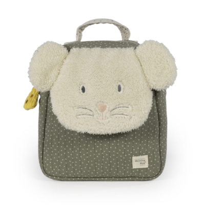 Mochila para guardería Ratoncito Poppy Musgo