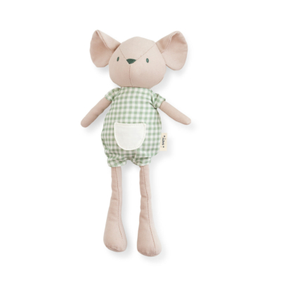 Ratoncito de tela Spring Cottage Vichy