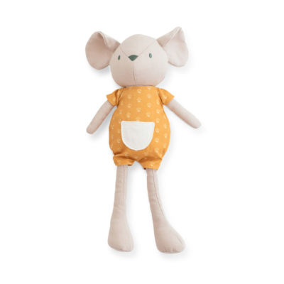 Ratoncito de tela Spring Cottage Mostaza
