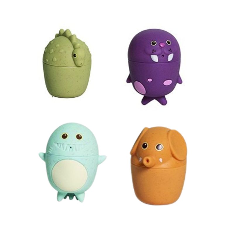 Juguetes de baño para niños Olmitos Pack de 4 juguetes de baño Friends - Imagen 1