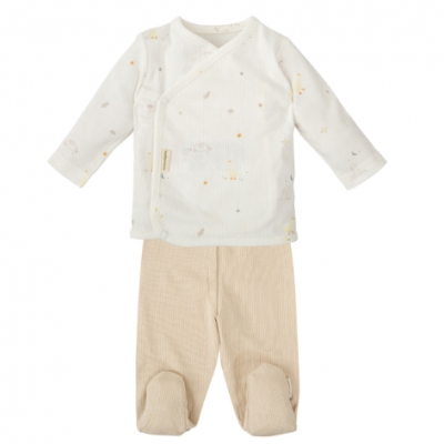 Conjunto de jubón y polaina Happy Forest 0-1 meses