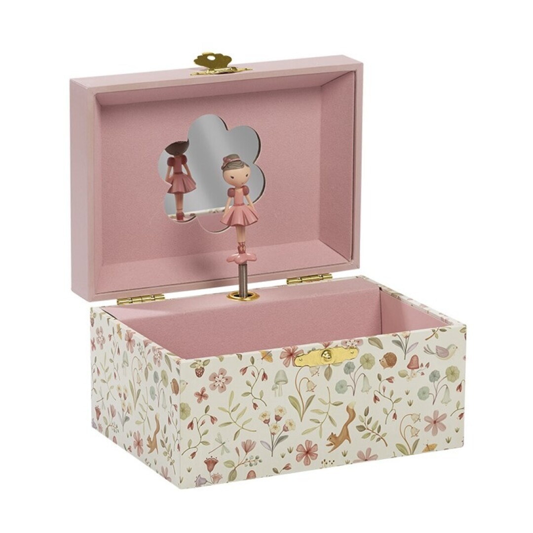 T8KY00017333 Joyero musical Rosa - Imagen 1