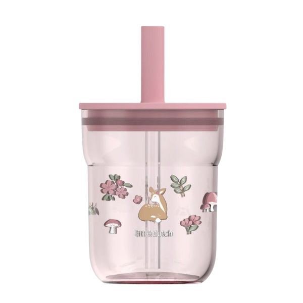 vaso infantil con pajita little dutch (2) Vaso infantil con pajita Fairy Garden - Imagen 1
