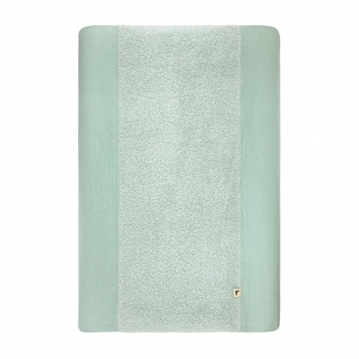 Funda para cambiador de 80cm. plain menta