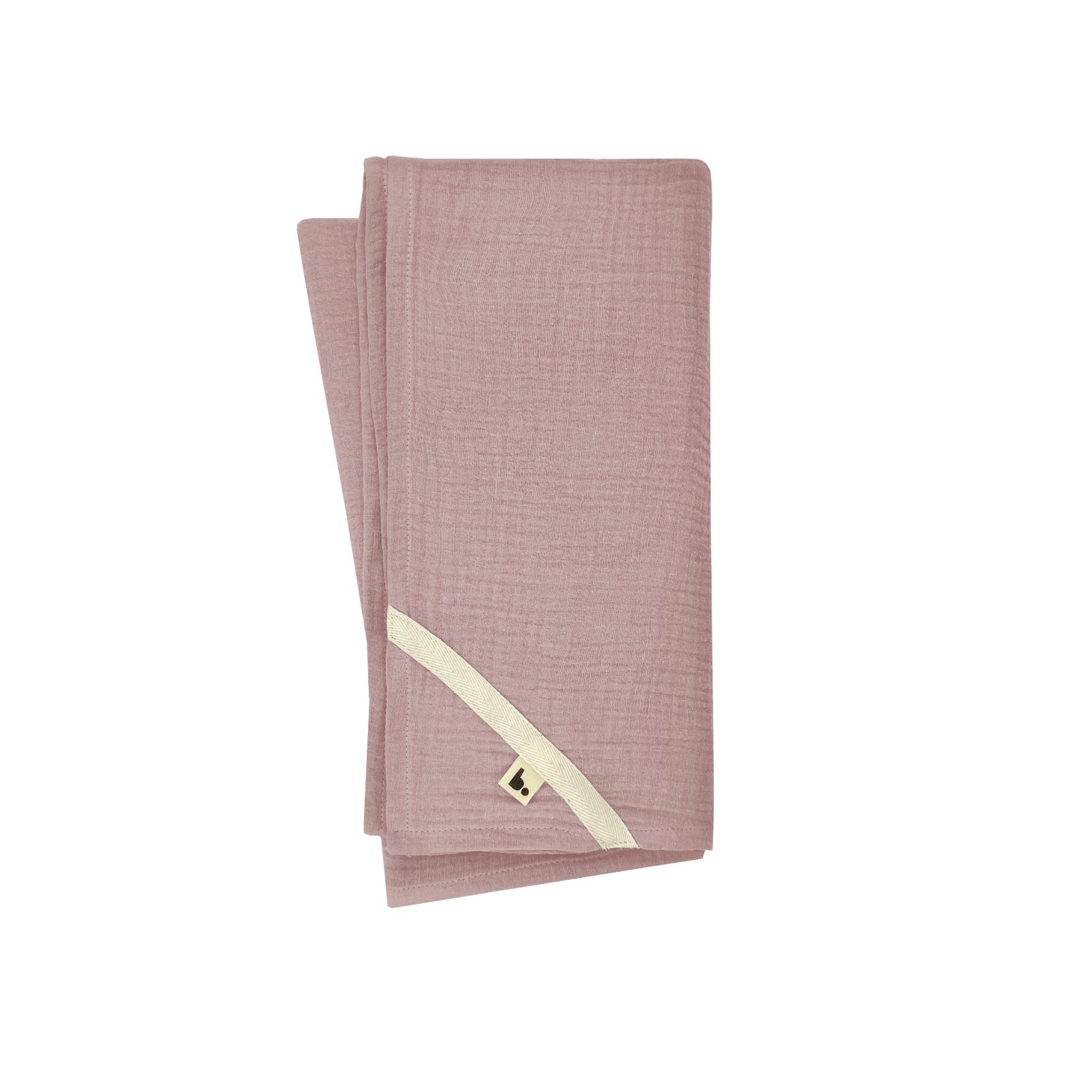 Muselina rosa vintage_2 Muselina plain rosa vintage - Imagen 1