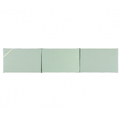 Protector para cuna  de 60cm. plain menta