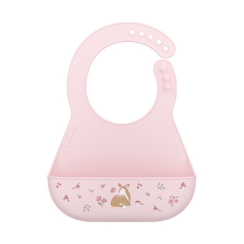 caja alimentos little dutch (8) Babero de silicona Mio Fairy Garden - Imagen 1