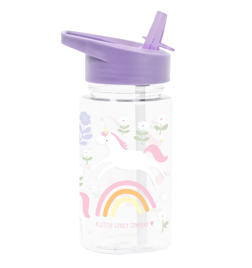 imgi_81_DBUDPU86-LR-2-Drink-bottle-Unicorn-dreams Botella infantil con caña Unicornios - Imagen 1