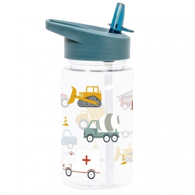 Botella infantil con caña Vehículos
