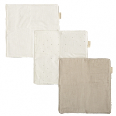 Pack de 3 toallitas para bebé Cornelia