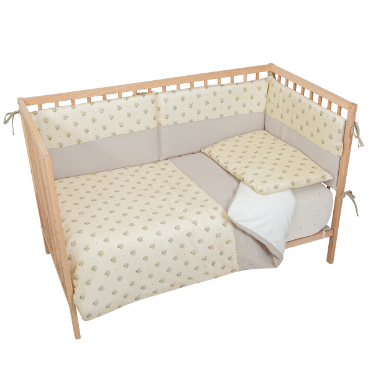 Protector de cuna con fuelle Cornelia