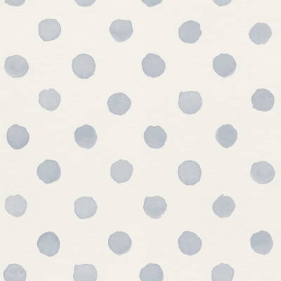 Papel pintado lunares azules
