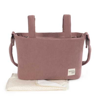 Bolso Canastilla pana Gala cerise