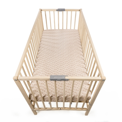 Sábana bajera cuna 120x60cm Gala cerise