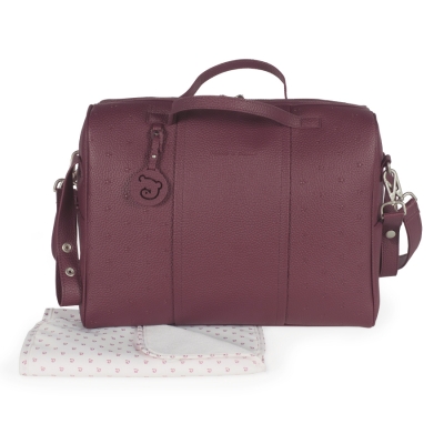 Bolso canastilla London cherry