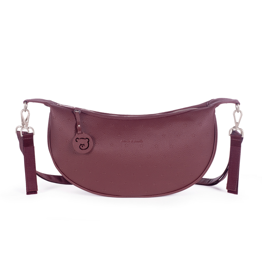 1120900509_a Bolso bandolera góndola London cherry - Imagen 1