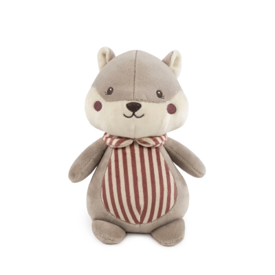 Peluche ardilla Cherry rayas