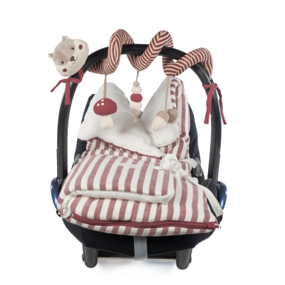 Ristra ardilla Cherry rayas